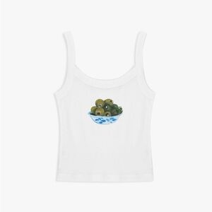 Lisa says gah Harley tank - olive bowl